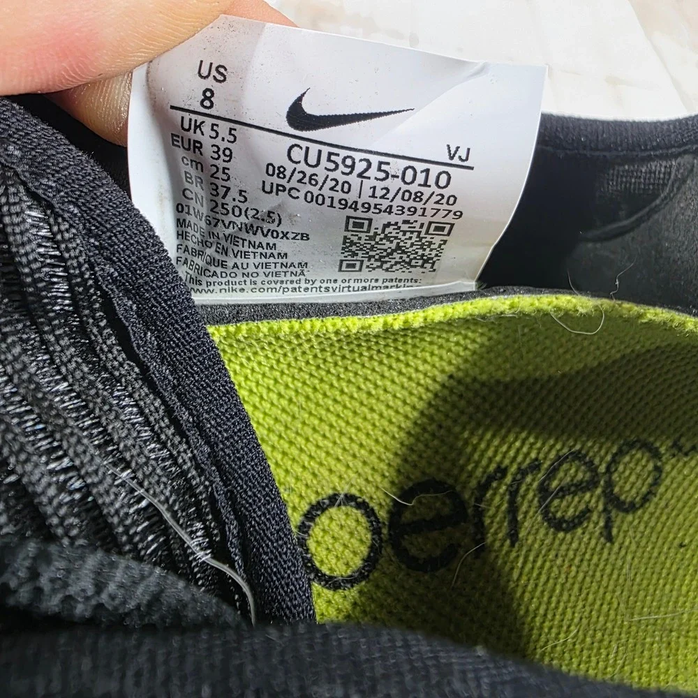 Nike Air Zoom SuperRep 2 Womens Black Purple Lime HIIT Shoes CU5925-010 8